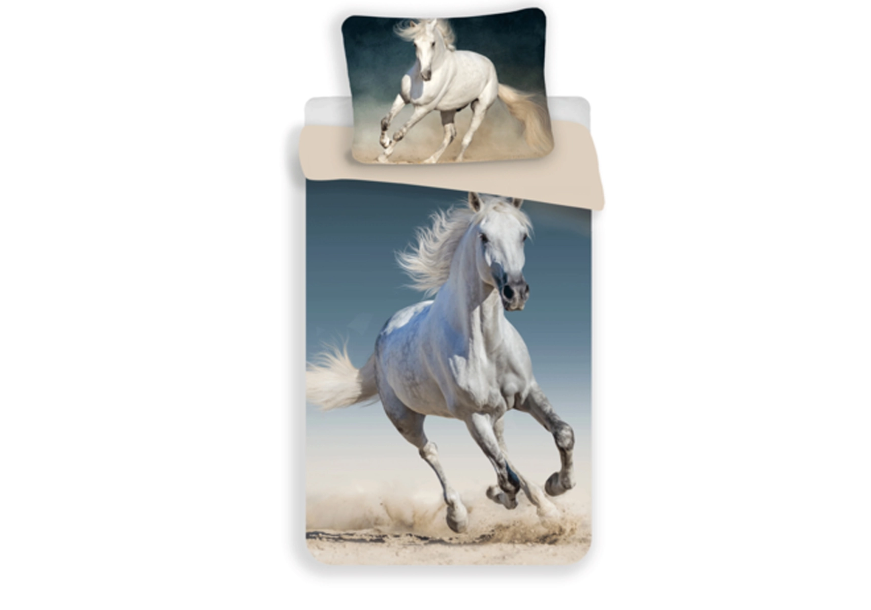 Bavlněné povlečení Kůň 140x200
