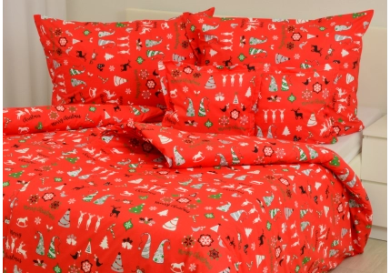 Bavlněné povlečení  Vánoční motiv 7