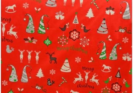 Bavlněné povlečení  Vánoční motiv 7
