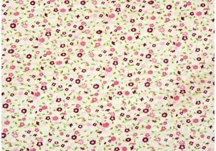 Krepové povlečení Romantika růžová