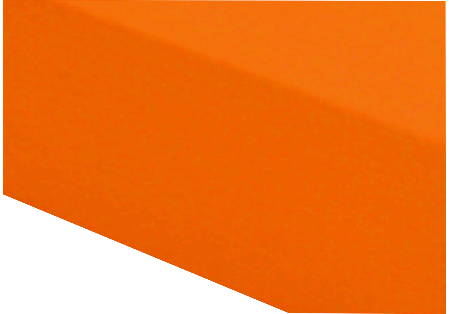 Prostěradlo plátno Oranžové