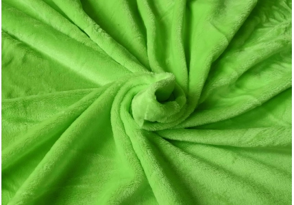 Mikroplyšové prostěradlo Zelené 90x200 cm