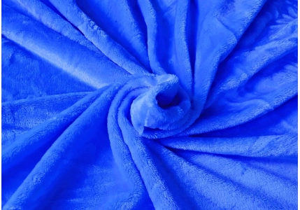 Mikroplyšové prostěradlo Modré 180x200 cm