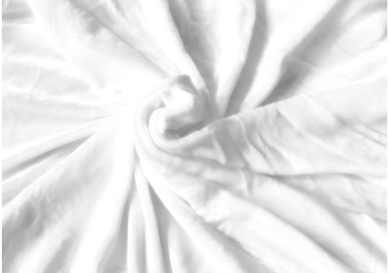 Mikroplyšové prostěradlo Bílé 180x200 cm
