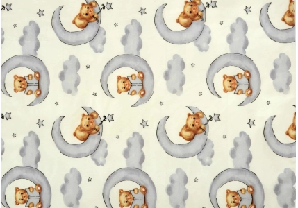 Bavlněné povlečení Medvídek s knížkou