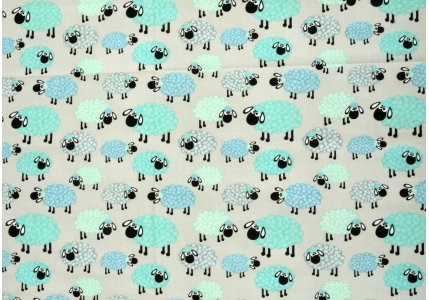 Bavlněné povlečení Barevné ovečky