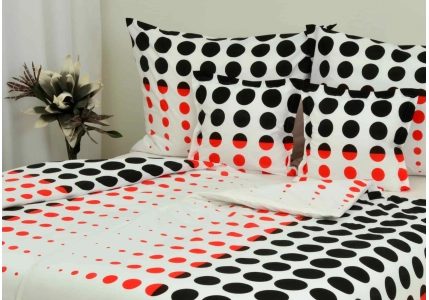 Bavlněné povlečení LUX Planety na bílém podkladu