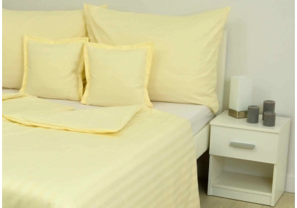 Ložní povlečení damašek - atlas gradl Šampaň  II. jakost