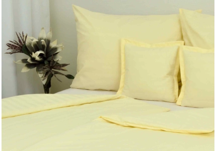 Ložní povlečení damašek - atlas gradl Šampaň  II. jakost