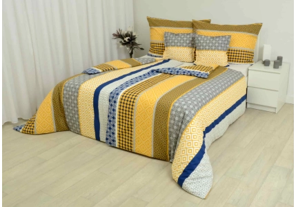 Bavlněné povlečení Modrý orient  II. jakost