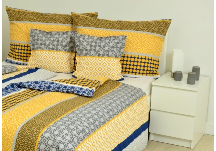 Bavlněné povlečení Modrý orient  II. jakost