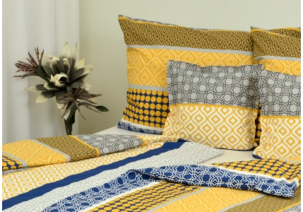 Bavlněné povlečení Modrý orient  II. jakost