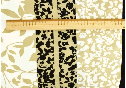 Bavlněné povlečení Hnědé kvítky  II. jakost