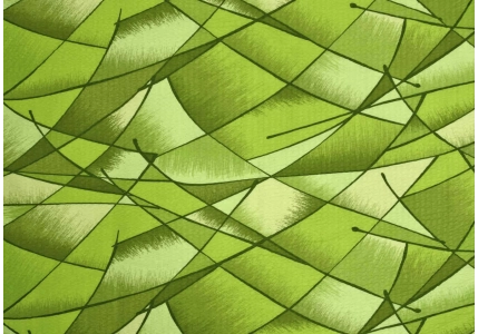 Krepové povlečení Zelená duha