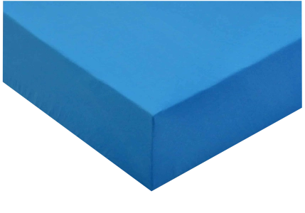 Jersey prostěradlo Královská modrá 160x200x25 - partie