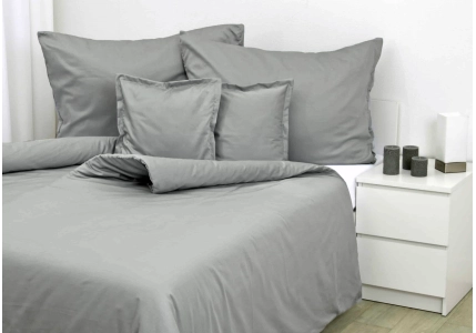 Bavlněný satén Šedý