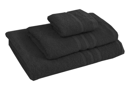Froté ručník - CLASSIC 30x50cm černý