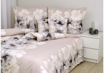Flanelové povlečení Pastelová květina