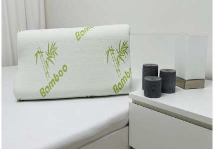 Polštář z paměťové pěny tvarovaný 40x60 cm + Jersey povlak na zip