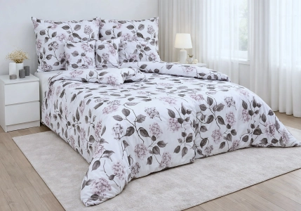 Flanelové povlečení Hortenzie