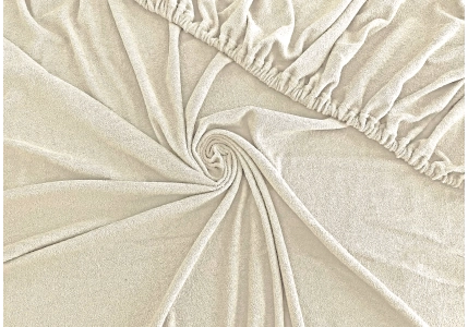 Froté prostěradlo Pudrové 90x200 - partie