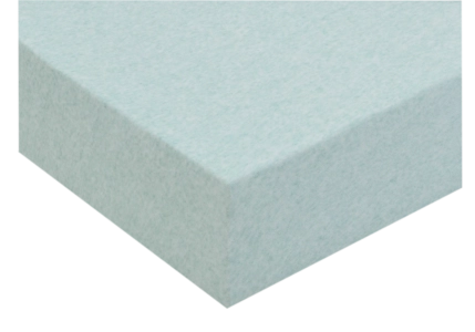 Froté prostěradlo melír zelenkavý