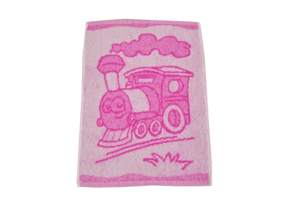 Dětské ručníky Mašinka růžová