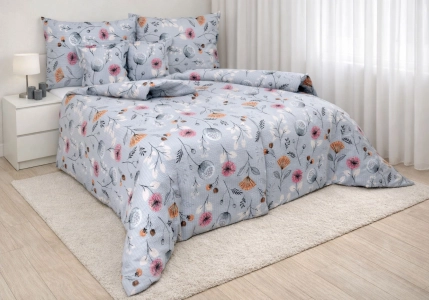 Krepové povlečení Vlčí máky